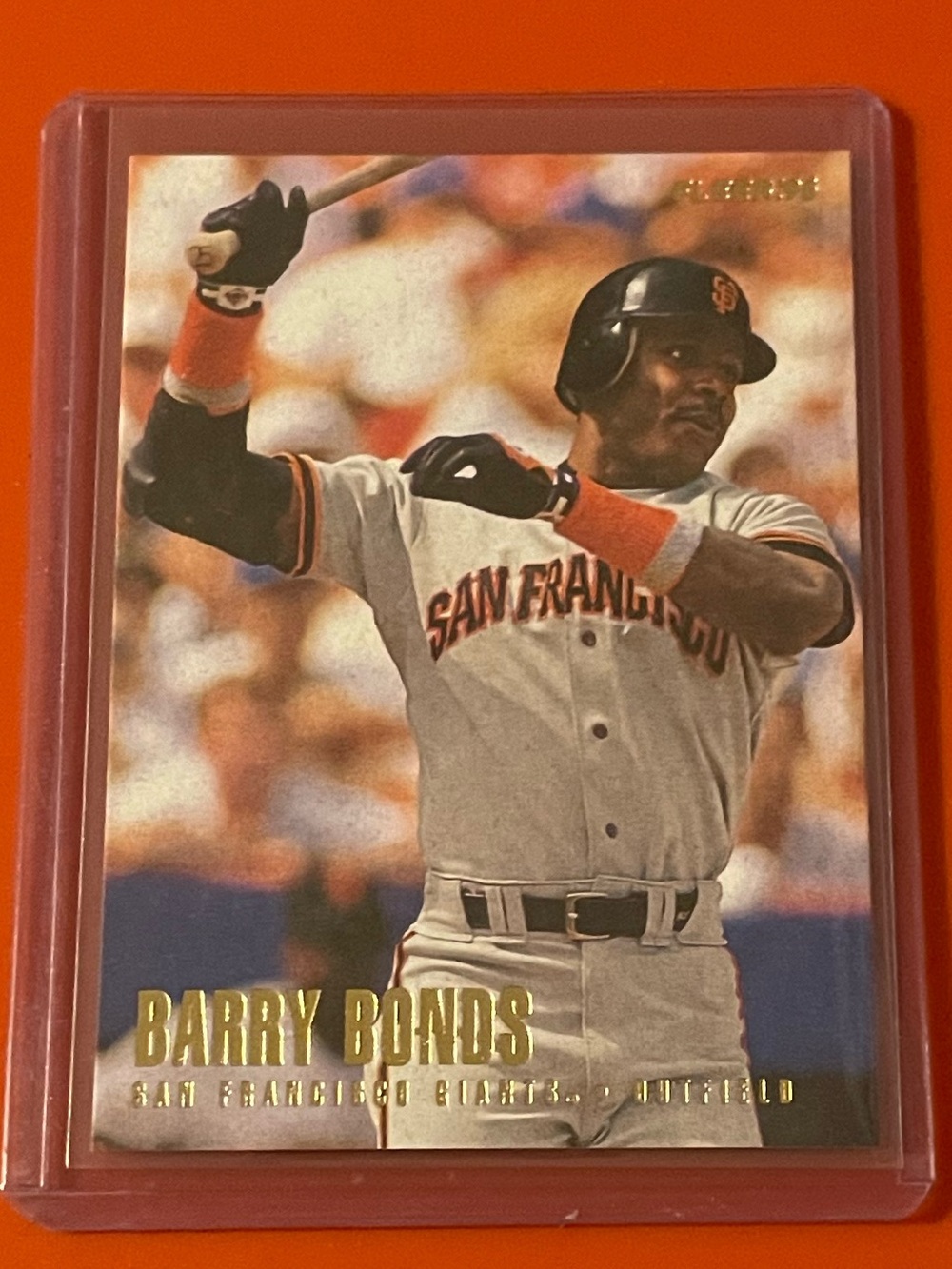 Barry Bonds #583 1996 Fleer Baseball Trading Card